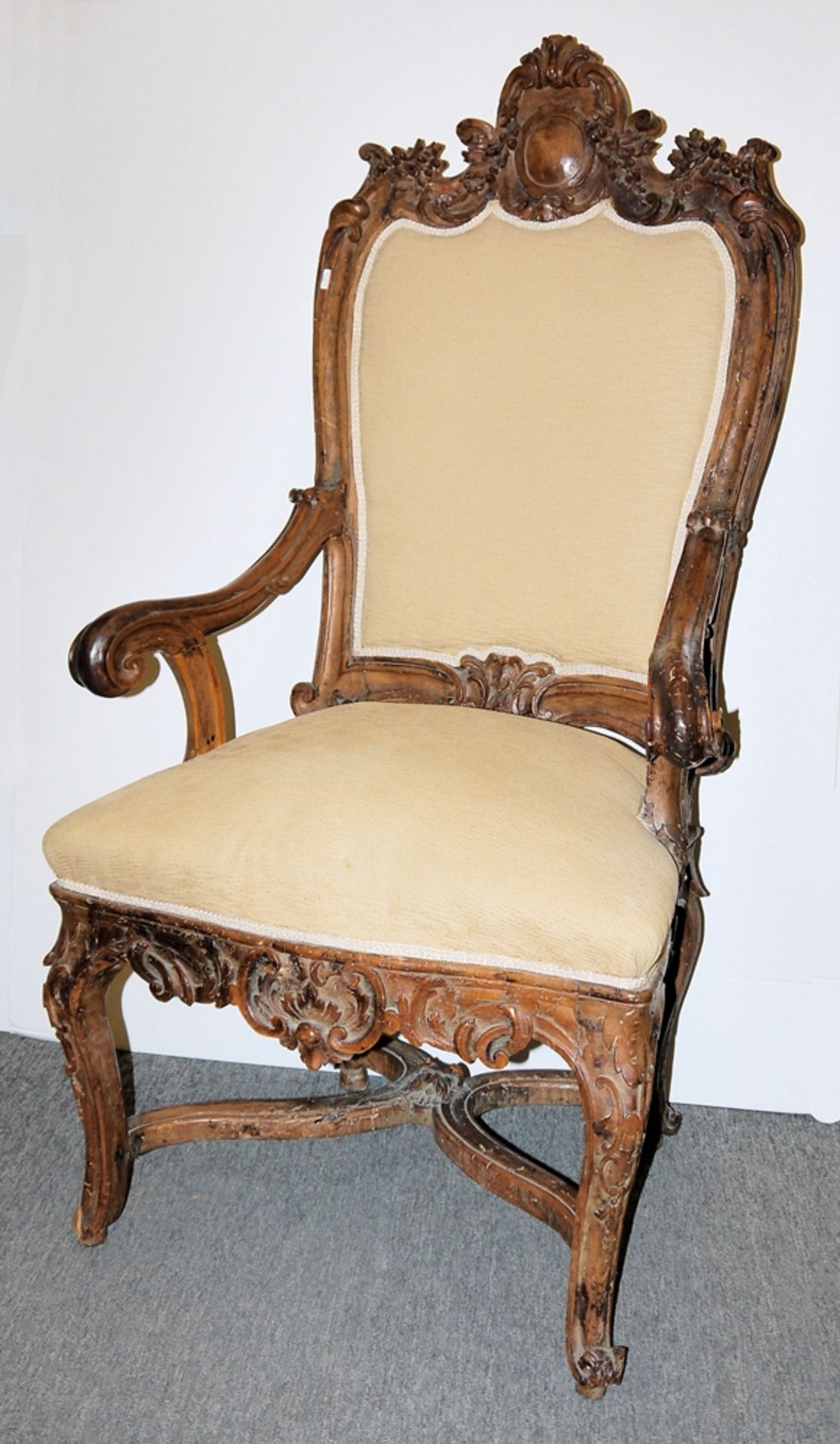 Herrschaftlicher Sessel des Louis XIV, Anfang 18. Jh.