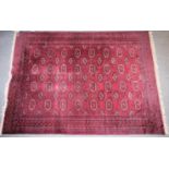 Großer Orientteppich Bochara Pakistan & kleine Brücke Beludsch