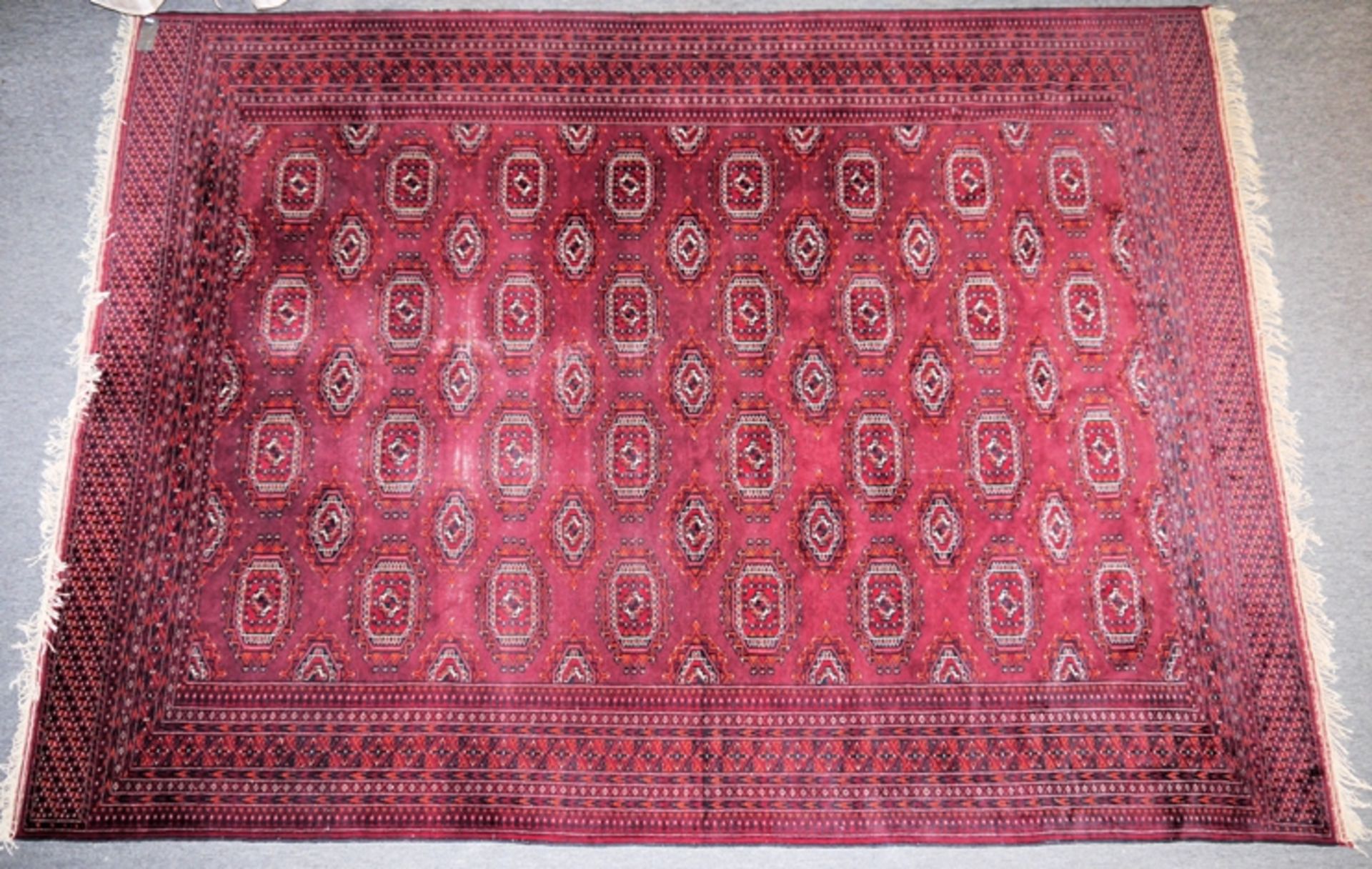 Großer Orientteppich Bochara Pakistan & kleine Brücke Beludsch