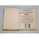 Antiquarisches zu Hämorrhoiden von 1722