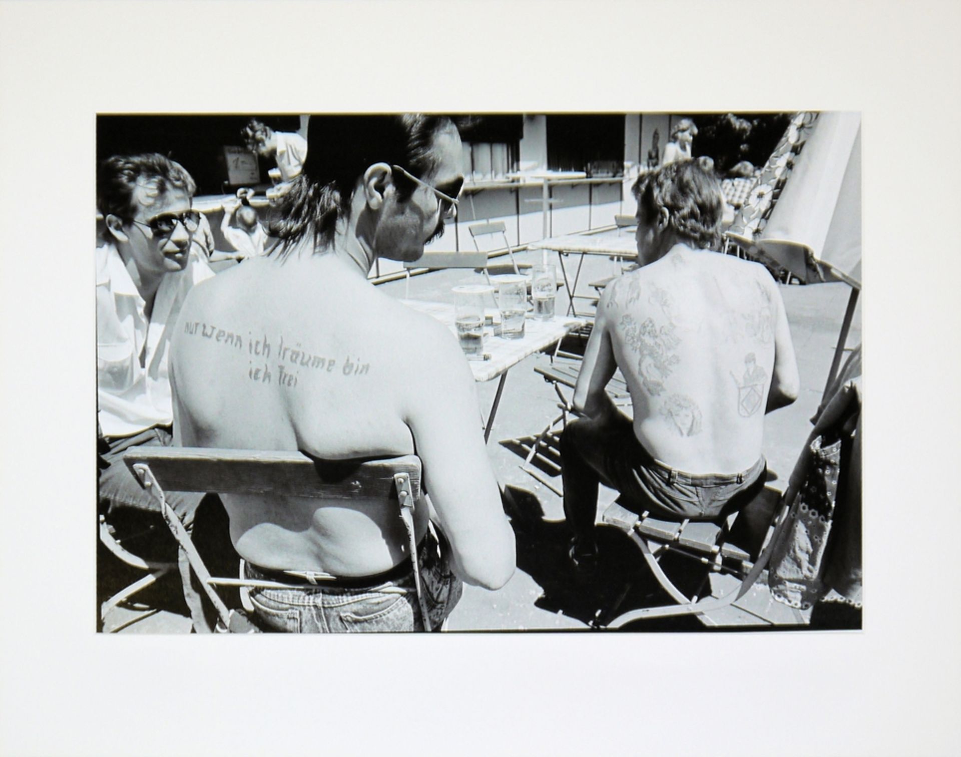 Harald Hauswald, "Weissensee", signierte Fotografie von 1983
