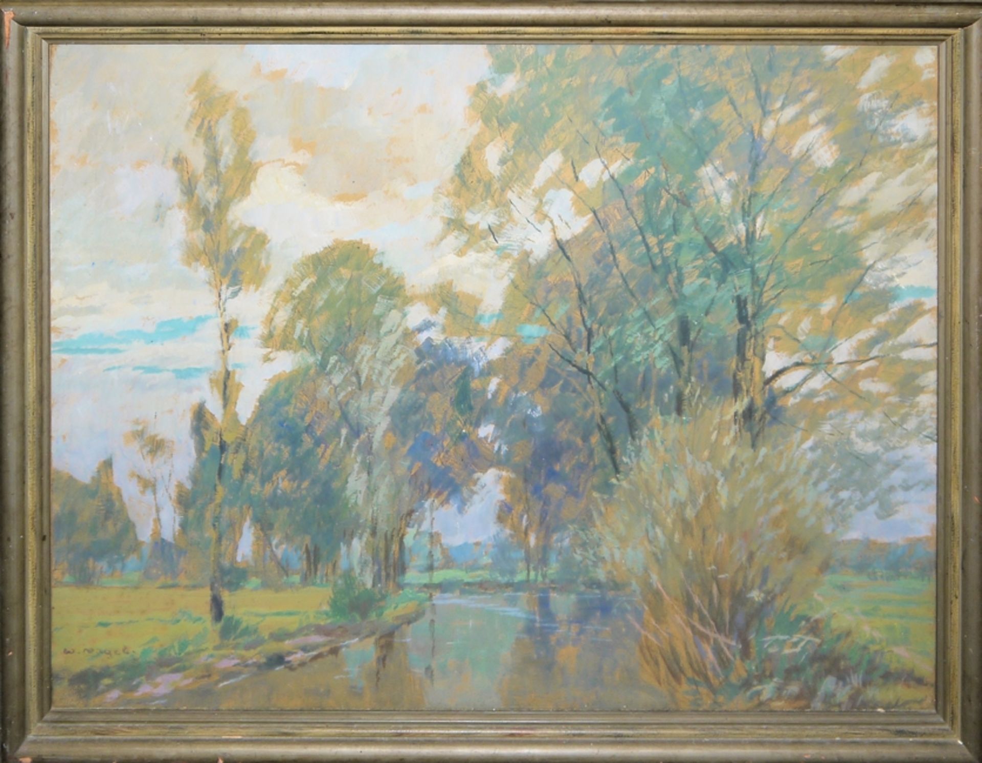 Wilhelm Nagel, Sommer auf der Alb, Ölgemälde, gerahmt - Bild 2 aus 4