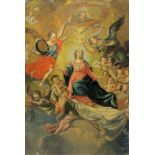 Italienische Schule & Alpenländisch um 1760, Der Heilige Hieronymus mit dem Löwen & Maria Himmelfah