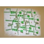 Werner Mayer-Günther, "Ballett", sign. Farbsiebdruck von 1970