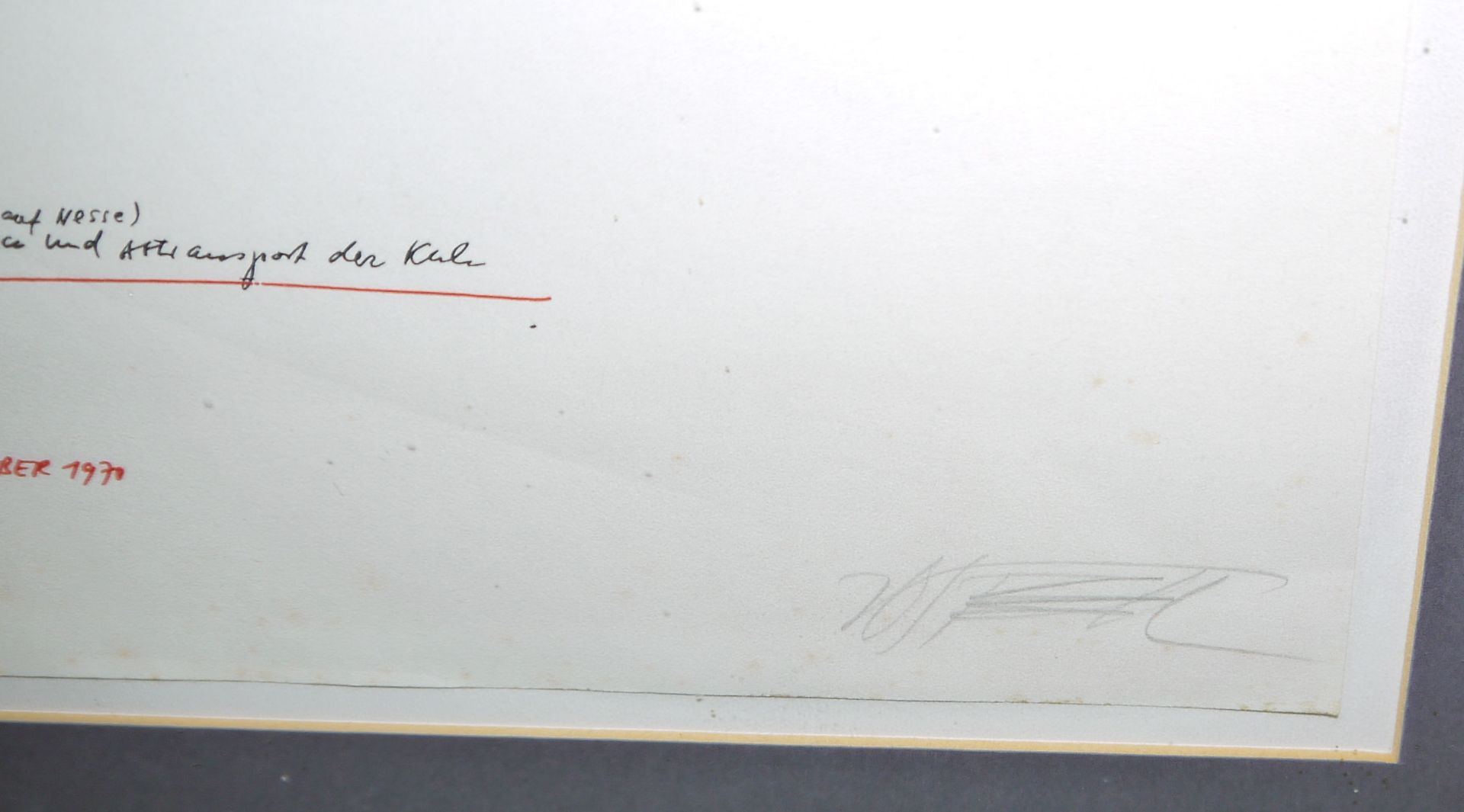 Wolf Vostell, TV Ochsen (Environment 1964/70 Für die Ausstellung Happening Fluxus, Köln), signierte - Bild 2 aus 2