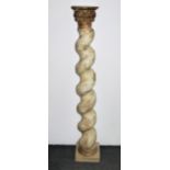 Barocke Spiralsäule des frühen 18. Jhs.