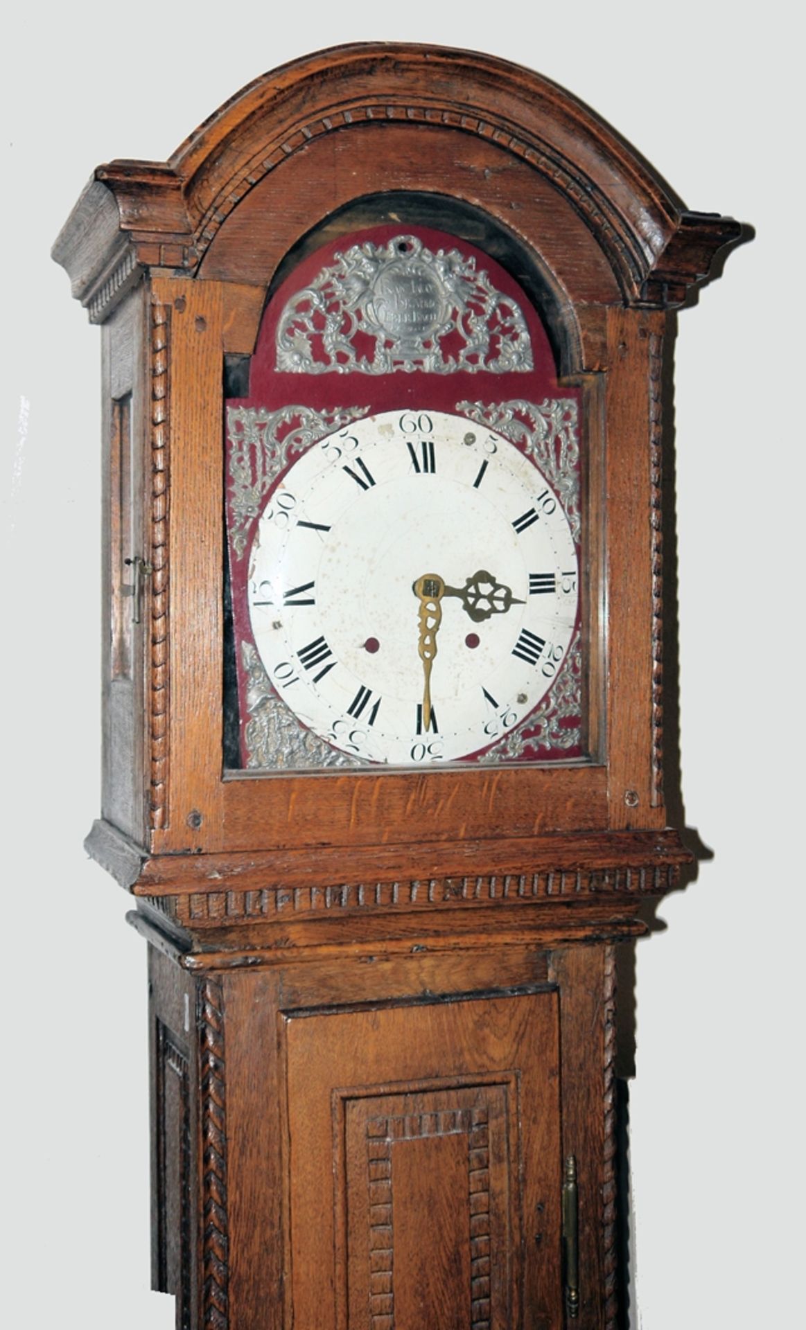 Standuhr, Jacob Franz Braun zuzuschreiben, wohl Eberbach um 1770/80