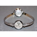 Damenarmbanduhr Pikap und Damen-Uhrring Zico, Gold