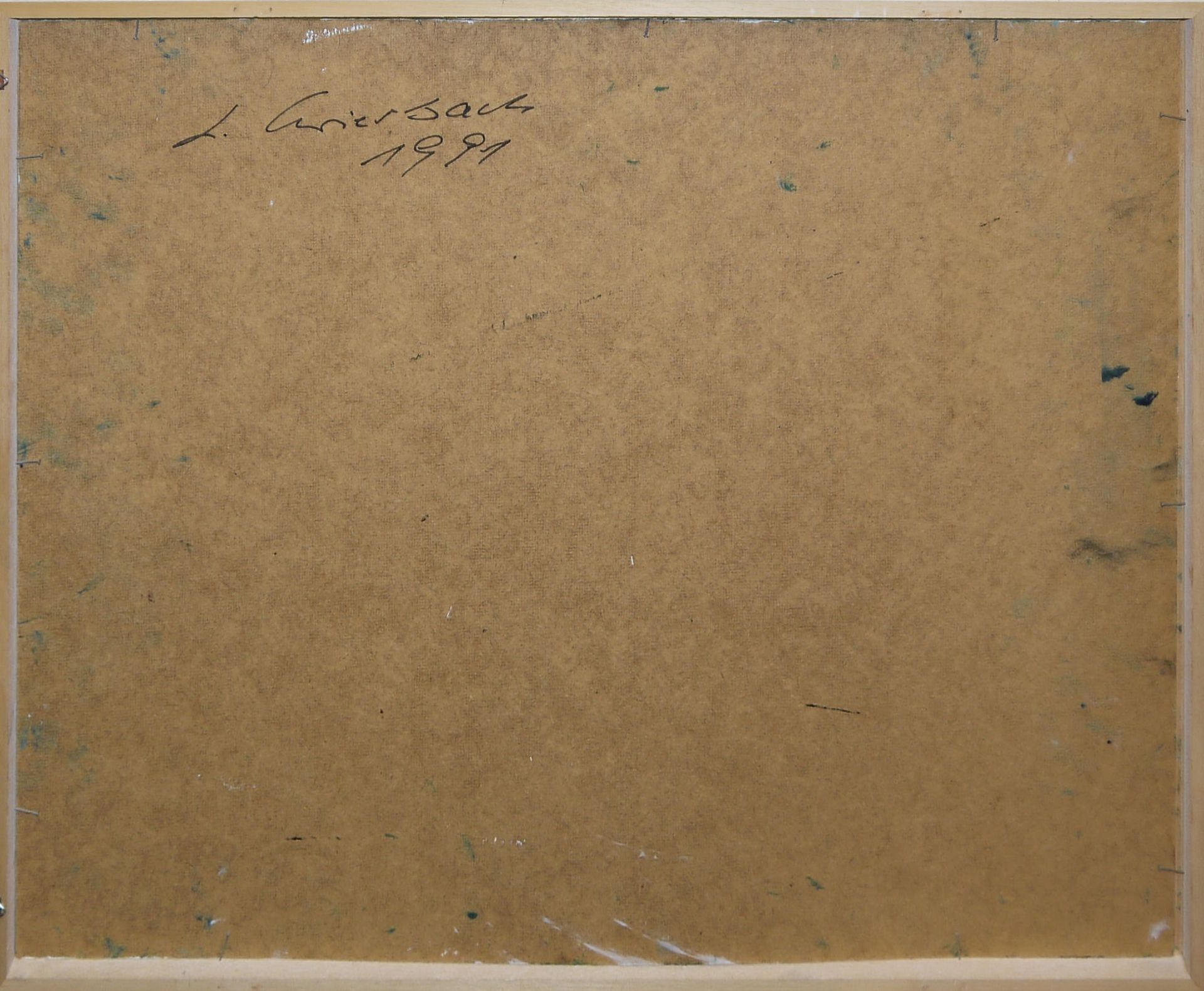 Lothar Griesbach, Ohne Titel, Ölgemälde von 1991 - Bild 2 aus 2