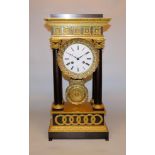 Prachtvolle Empire-Pendule des Napoleon III., Frankreich, Mitte 19. Jh.