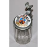 Freundschaft/Burschenschafter-Krug des Max Freiherr von Oppenheim, Student des Corps Palatia, Straß