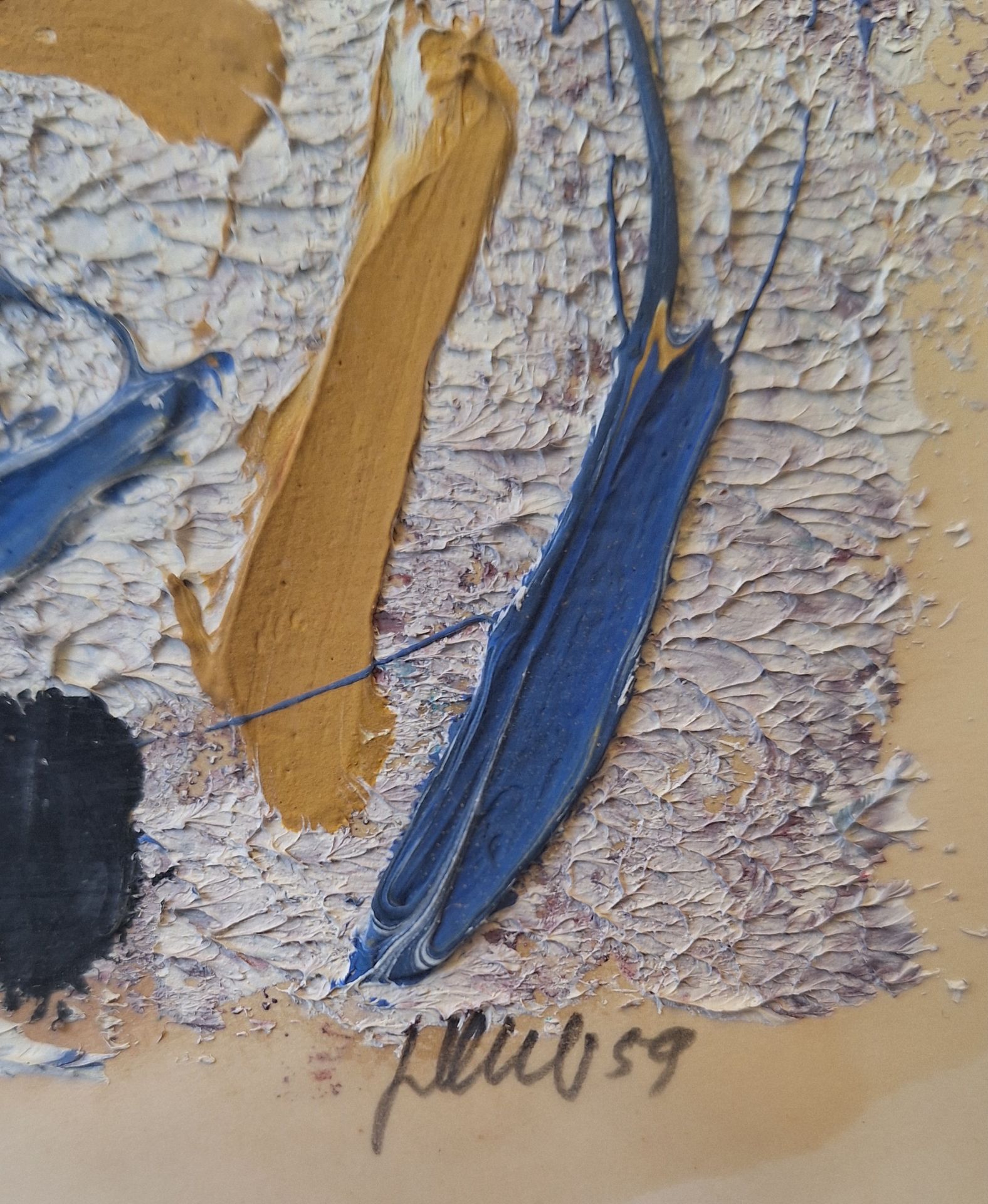 Fritz Winter, Ohne Titel, signiertes Ölgemälde von 1959 - Bild 3 aus 5