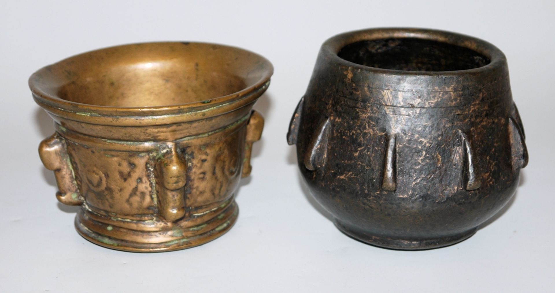 Zwei Rippenmörser, Frankreich/Spanien 16./17. Jh.