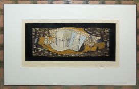 Georges Braque, Nature Morte au verre et a la Pipe (Still Life with Glass and Pipe), Collotypie mit