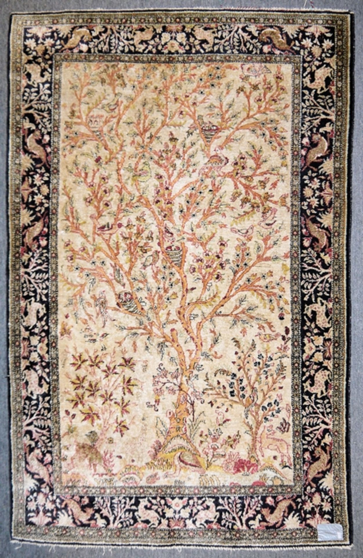 Vier Orientteppiche: Teppich und 3 Brücken Indien, Kaschmir, Indien - Bild 3 aus 4