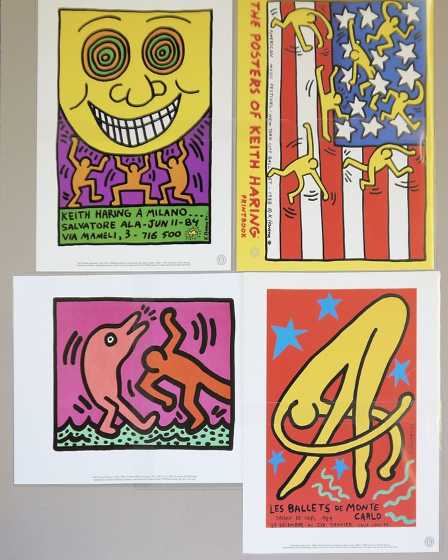 Pop Art Konvolut mit Keith Haring und Niki de Saint Phalle - Bild 3 aus 3