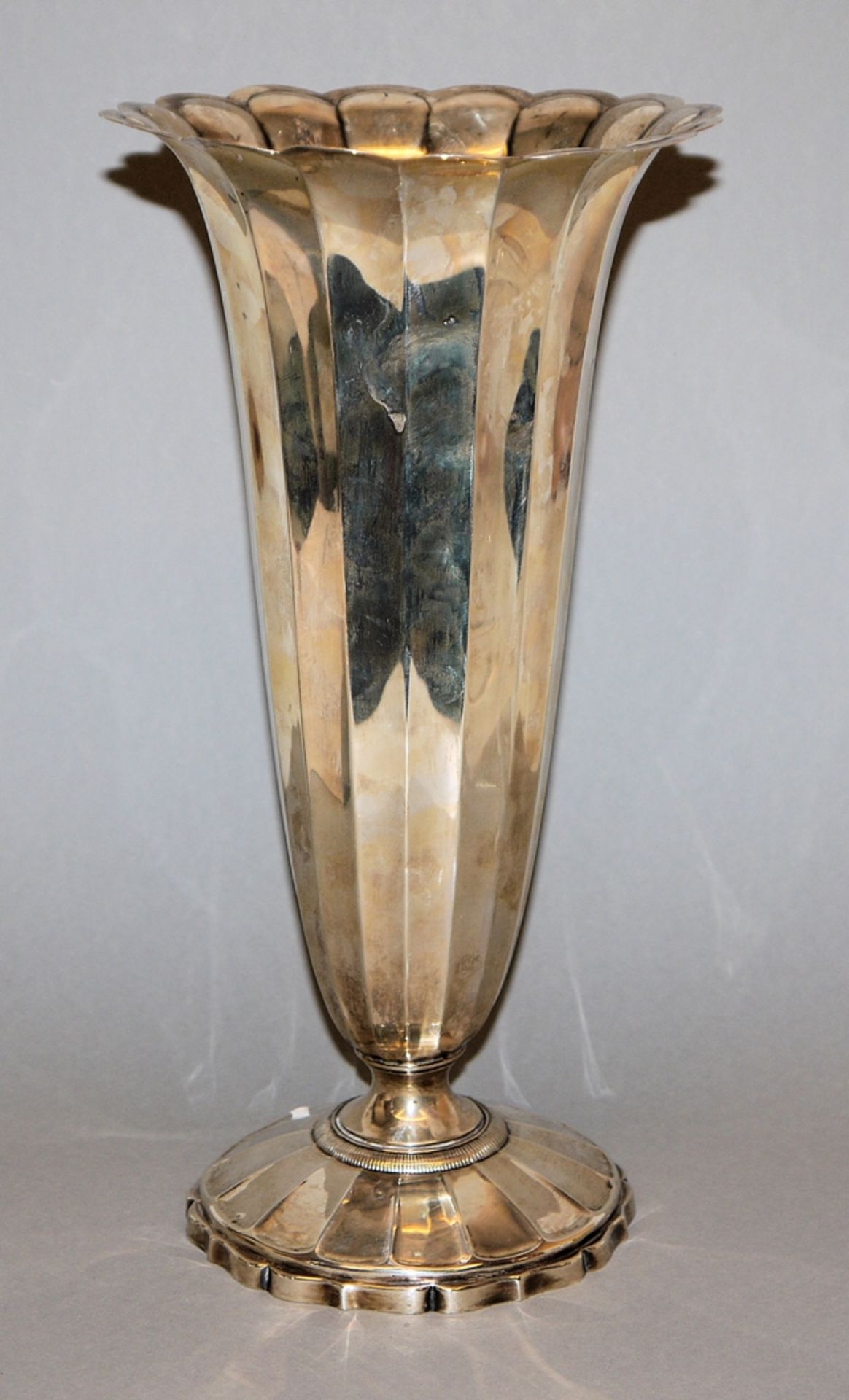 Große Vase, Silber, um 1930