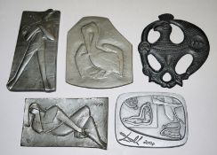 74 tlg. Buderus- Eisenkunst Slg. ab 1949, mit viel Doku- Material