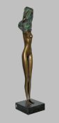 Bruno Bruni, "La bella" - die Schöne, Bronzeplastik