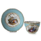 Tasse mit Untertasse, Meissen 