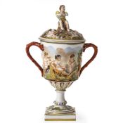 Porzellanpokal, Capodimonte 