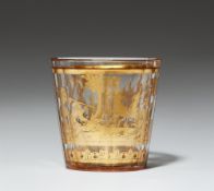 Zwischengoldbecher mit Jagdmotiv
