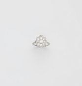 Belle Epoque Ring mit Diamanten