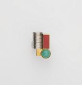 Kubistischer Bicolor-Ring