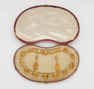 George IV. Demiparure mit Citrinen