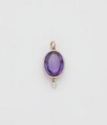 Victorianischer Amethystanhänger