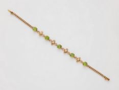 Edwardian Armband mit Peridots