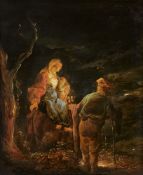 Benjamin Gerritsz Cuyp, Die Rast auf der Flucht nach Ägypten