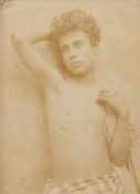 Wilhelm von Gloeden, Portrait eines Jünglings, Taormina