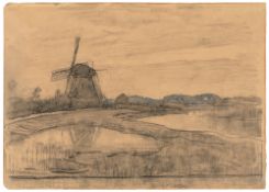 Piet Mondrian, De Oostzijdse molen aan t' Gein bij Abcoude