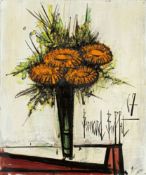 Bernard Buffet, Quatre Zinnias