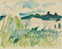 Erich Heckel, Bewachsene Dünen