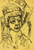 Ernst Ludwig Kirchner, Portrait Gerda Schilling