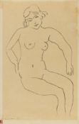 Henri Matisse, Nu assis, chevelure claire