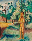 Hermann Max Pechstein, Knabe im Wald