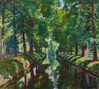 Philipp Franck, Graben in Sanssouci