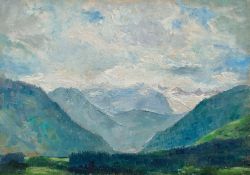 Emil Orlik, Gebirgslandschaft