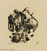Franz Marc, Drei Tiere