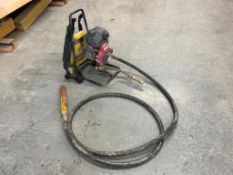 Oztec BP-50A Gas Powered Back Pack Concrete Vibrator