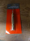 Brass Automatic Center Punch 1/2 dia, 24 Sets