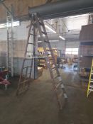 10 ft Wood Step Ladder (AS IS)