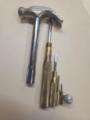 Case of GAM Lancaster Pa 4 Slotted Nesting Screwdriver Hammer 25 sets