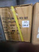 5/16 Phillips Hex Bit 1500 Pcs