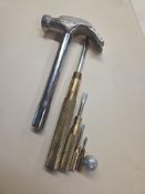 Case of GAM Lancaster Pa 4 Slotted Nesting Screwdriver Hammer 25 sets