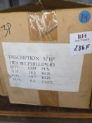 5/16 Phillips Hex Bit 1500 Pcs