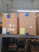 Round Plastic Packaging Tubes Top & Bottom 2 Boxed